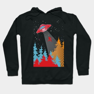 Take Me With You Alien Spaceship Hoodie